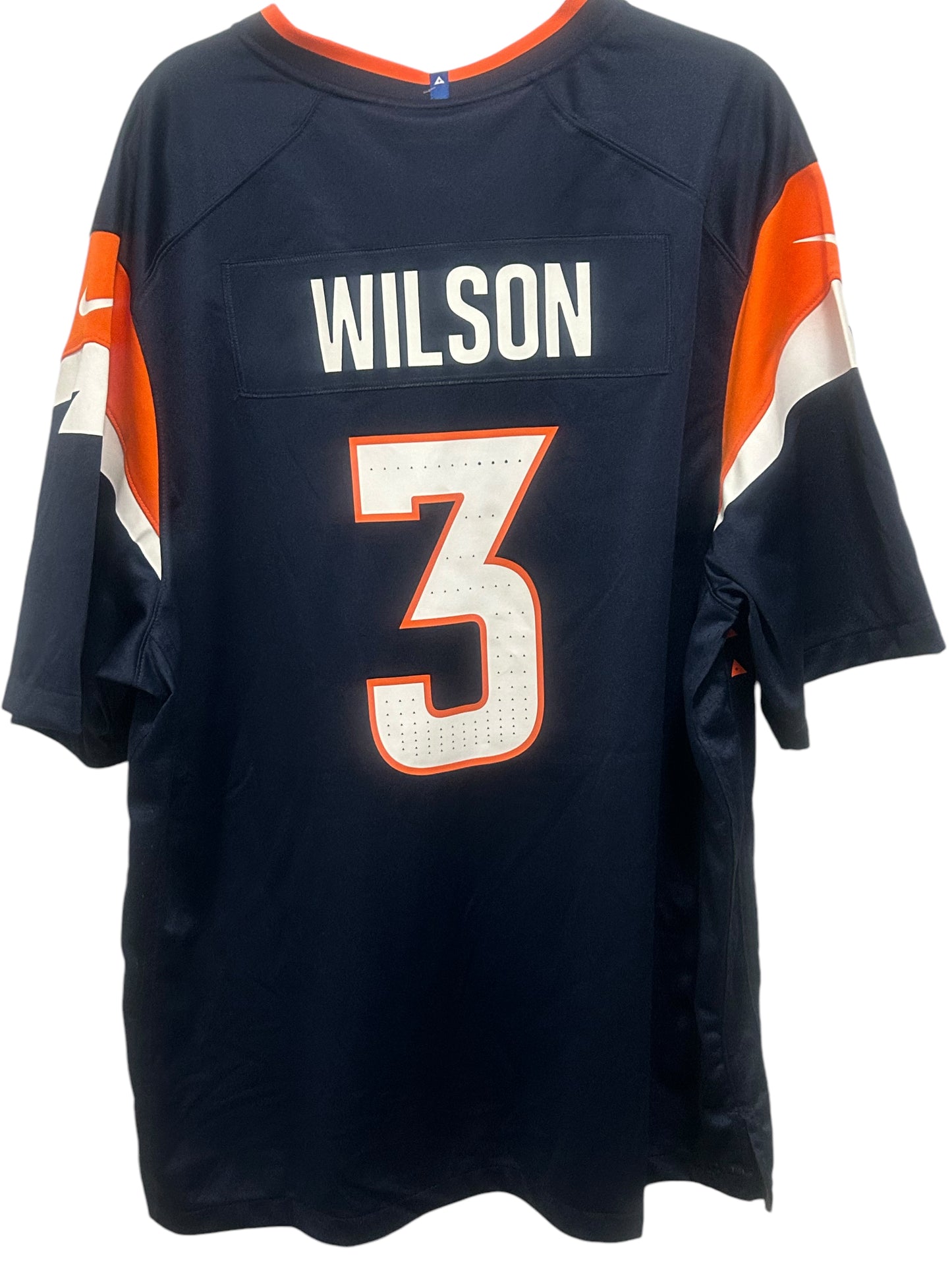 Nike Denver Broncos Russell Wilson Jersey 2XL Navy $120