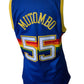 Women Mitchell & ness Dikembe Mutombo Denver Nugget 1991-92 Jersey M