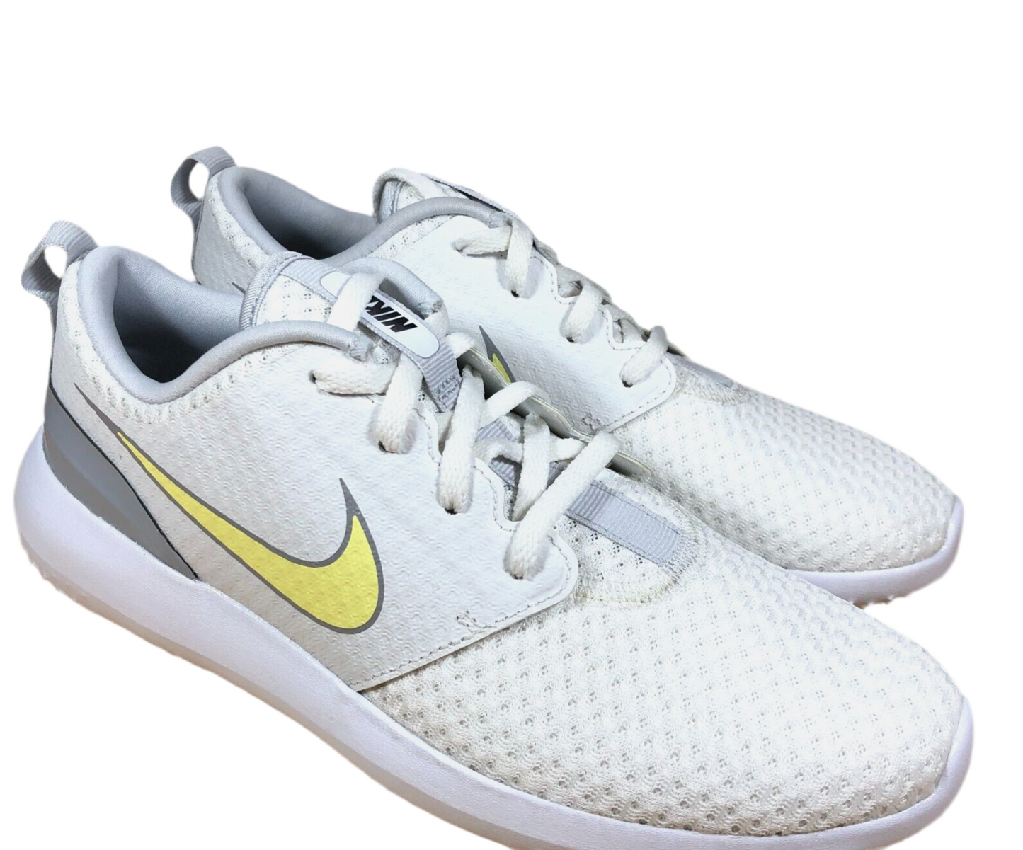 New Nike Roshe G Golf Shoes Summit White Light Zitron CD6066-101 WOMENS Size 7 New $150