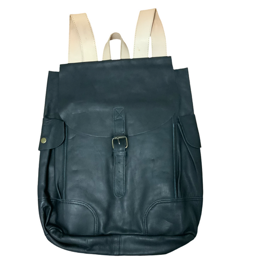 Paul & Taylor Genuine Cowhide Leather Backpack New $198.00