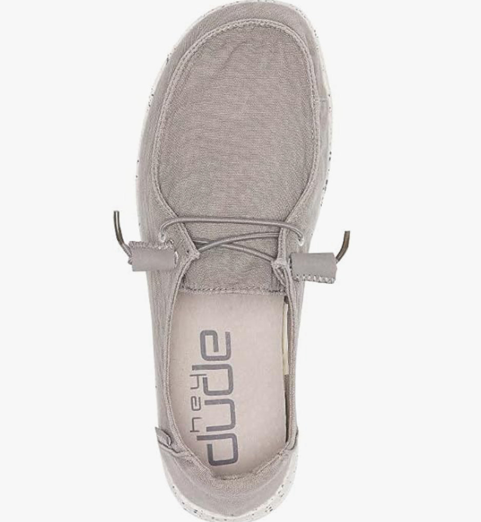 Hey Dude Women's Wendy Loafer Size 10 Grey New