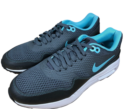 New Women's Nike Air Max 1 Golf Grey Blue Spikeless Golf Shoes CI7736-031 Sz 7 New $150