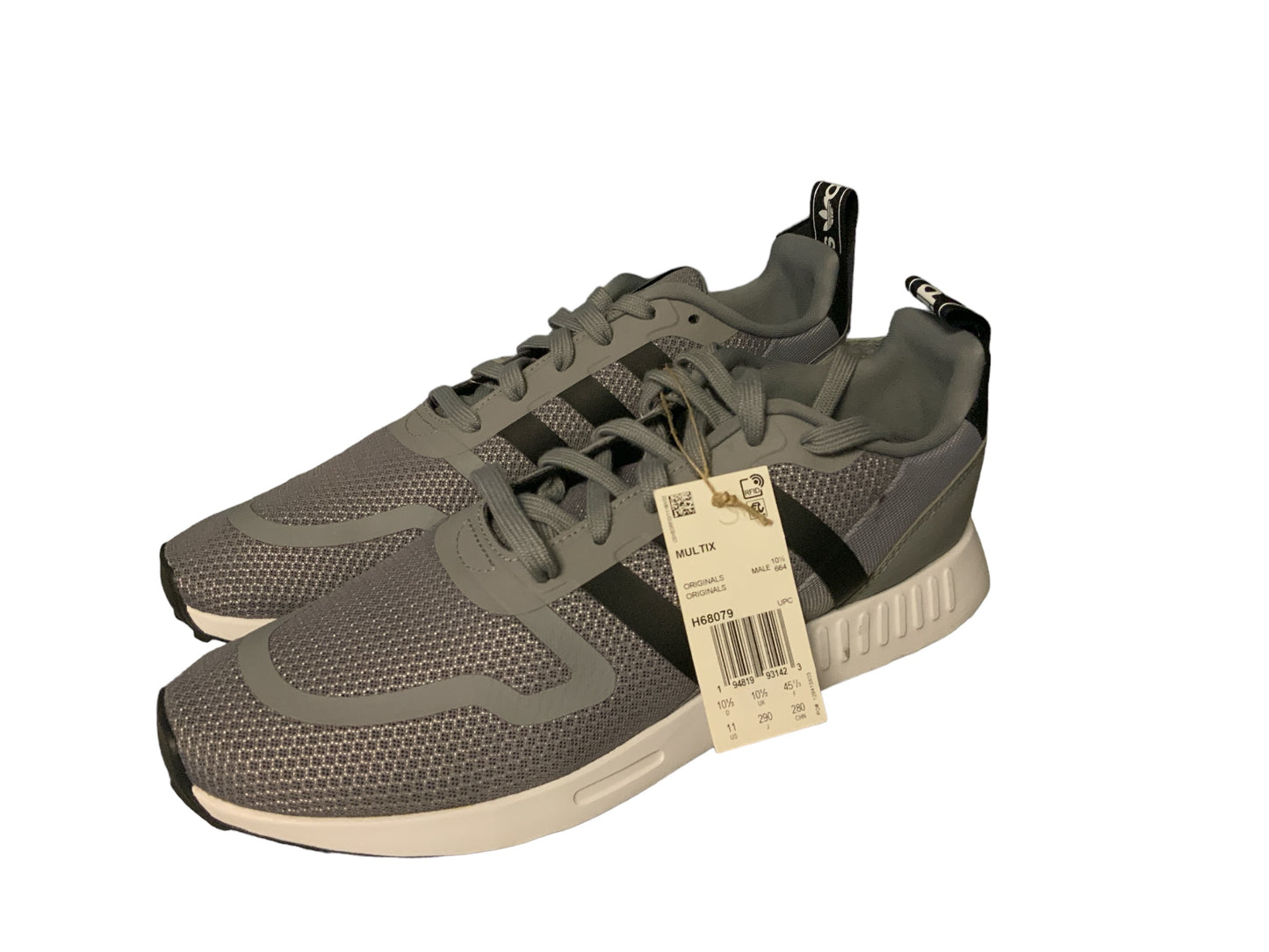 adidas Smooth Runner Elastic Sneaker 11 Gray