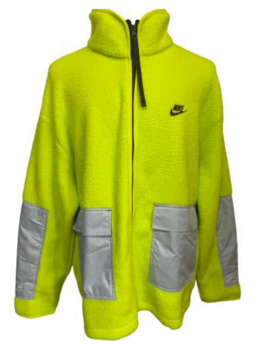 Nike Mens Fleece Jacket 2XL-Tall Lime new $150