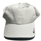 Nike White Dri-FIT Perforated Performance Cap White/Black New