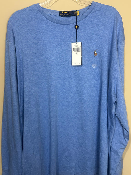 Polo Ralph Lauren men’s long sleeve shirt XL Blue new $69