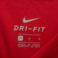 Nike men’s drifit tee medium red new