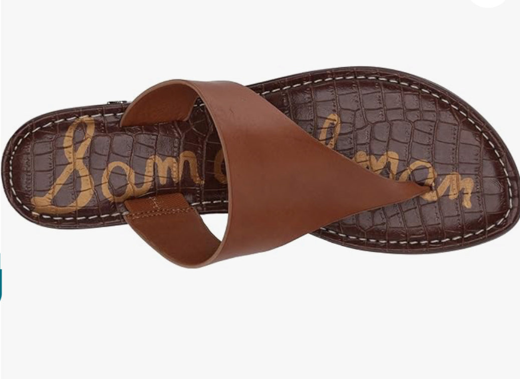 Sam Edelman Women's Jaynee Slide Sandal Brown New