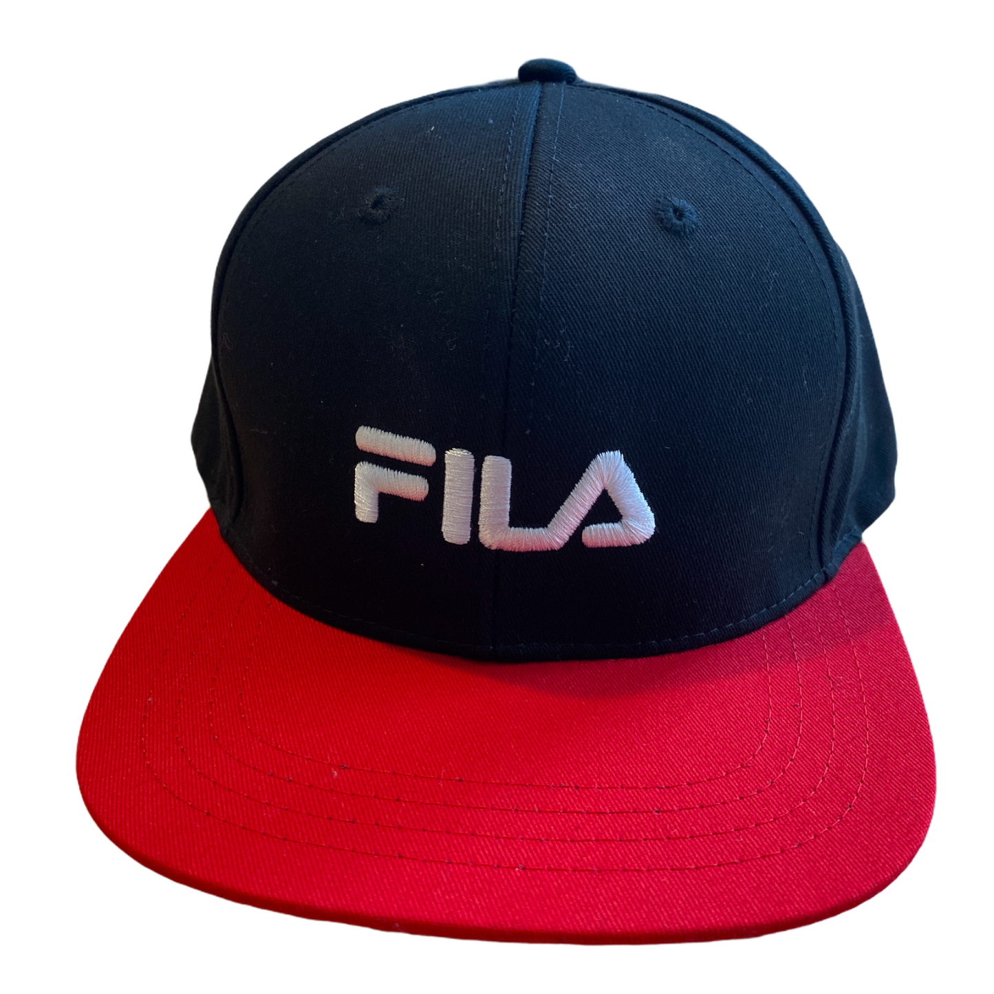 Fila men’s snap back cap black/red